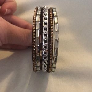 Bronze & Silver Bracelet